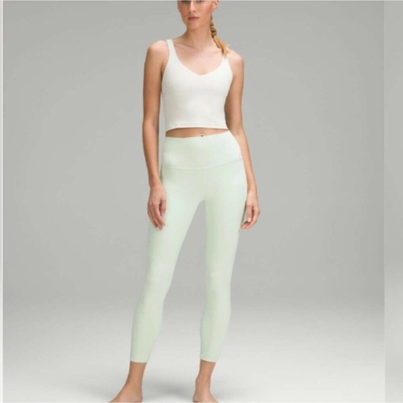 Lululemon Align High Rise Pant 28” Kohlrabi Green Women’s Size 12 - Picture 4 of 4